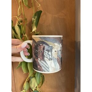 Laurel Burch Coffee Cup Moroccan Mares Horse Wine Things Vintage 2004‎ Western